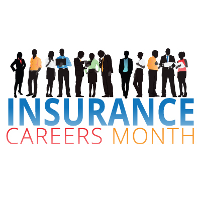 Insurance Careers Month graphic.