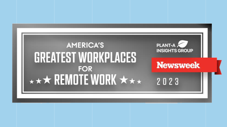 Newsweek America&#039;s Greatest Workplaces für Fernarbeit