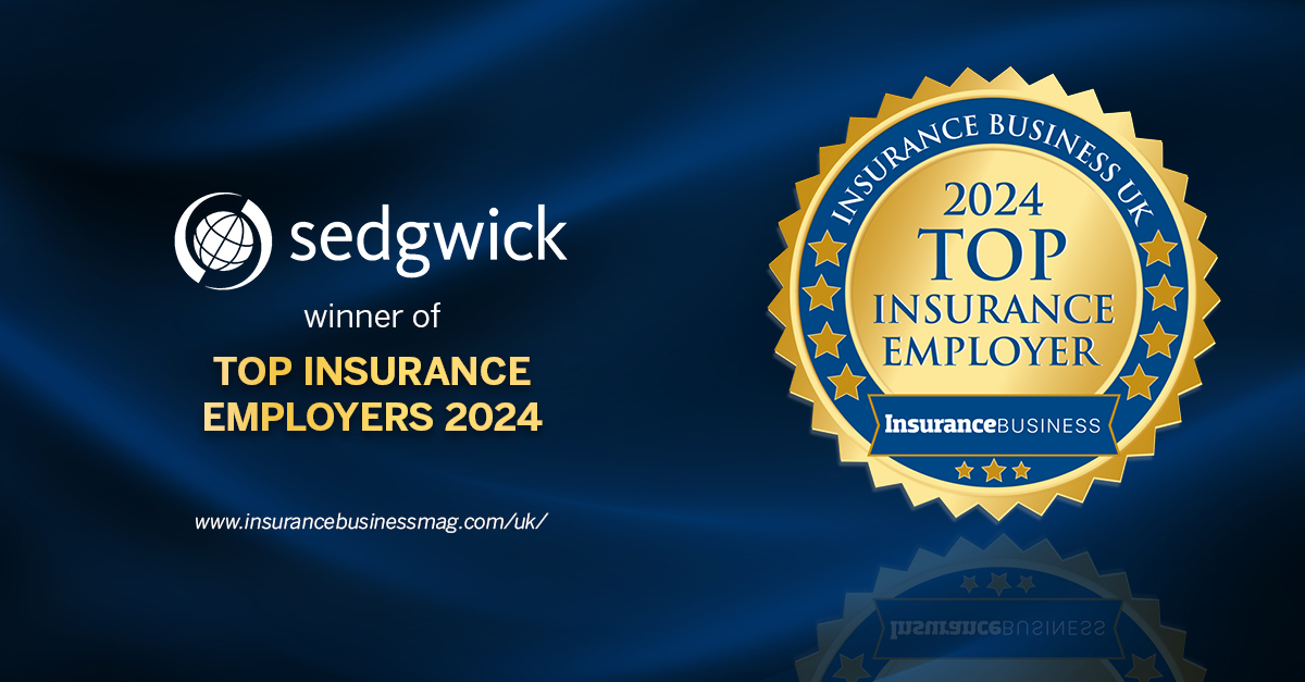 Sedgwick UK has been named as a winner of Insurance Business UK’s Top Insurance Employers 2024