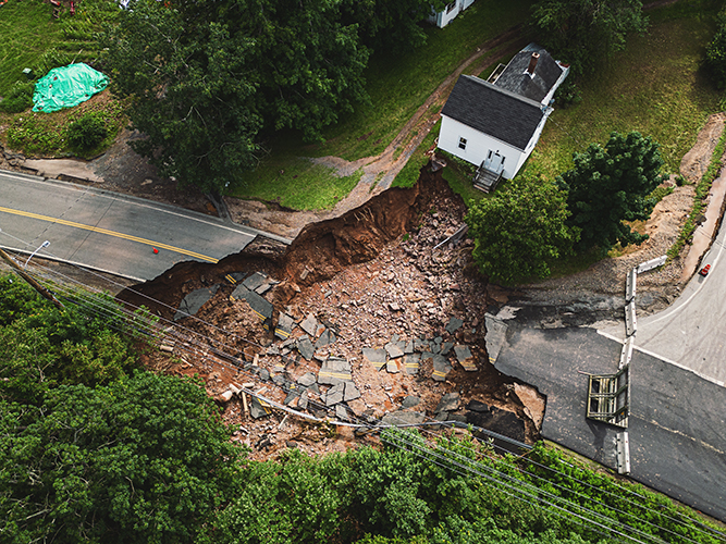 Catastrophe housing 1