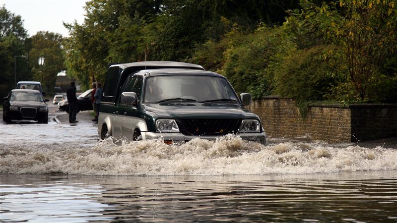 Storm Claudia flooding in UK